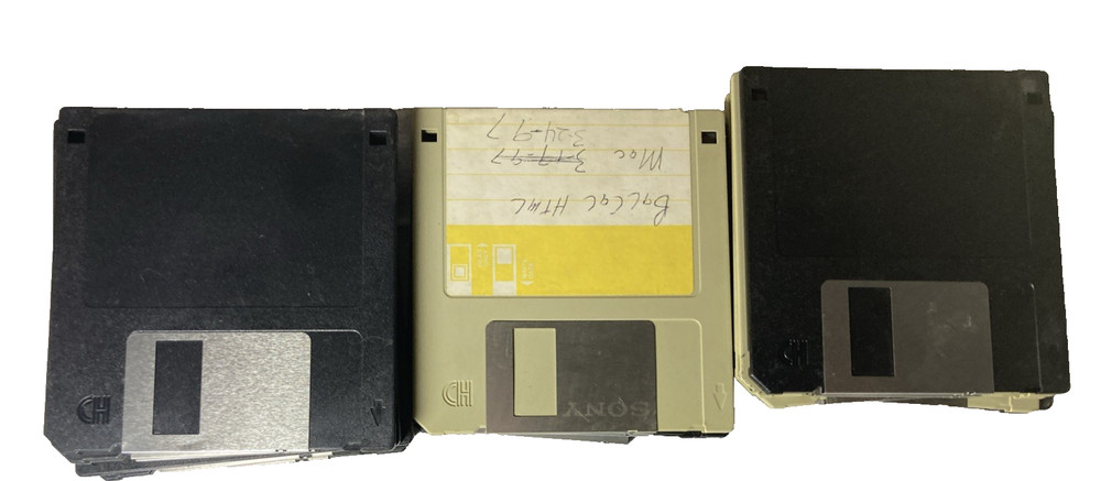 20 Unbranded Used Floppy Disk Disc