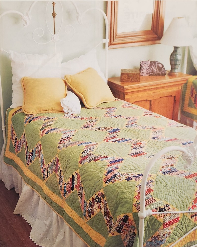"Vintage Zigzag" Quilt Pattern from 2007 Magazine Intermediate