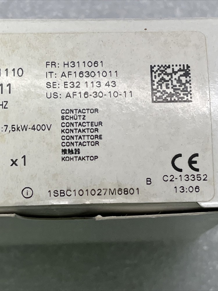 ABB Contactor AF16-30-10-11 Fast Shipping