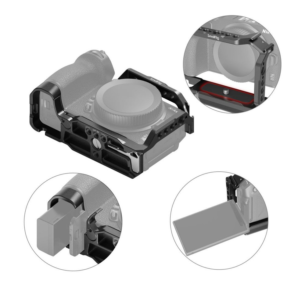 SmallRig Camera Cage for Nikon Z30 with Quick Release
