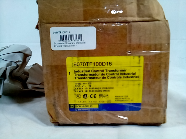 Schneider Square D Industrial Control Transformer