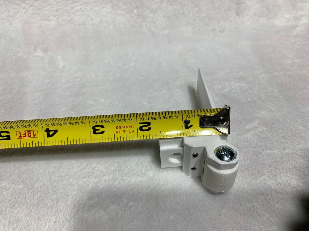 The Adjustable Pocket Door Guide (Brown)