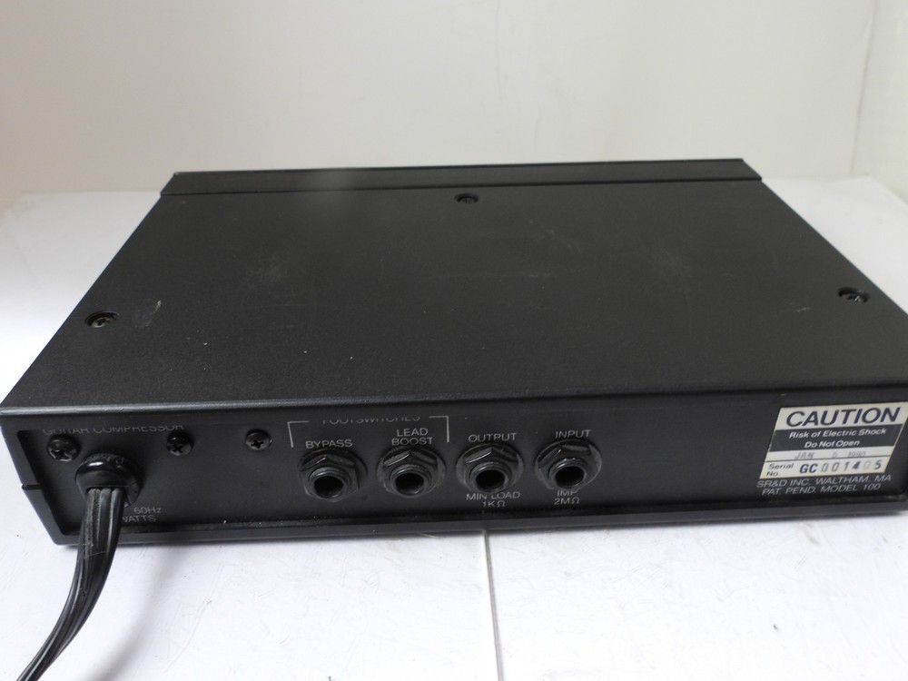 Vintage Rockman Guitar Compressor Effects Processor Tom Scholz SR&D