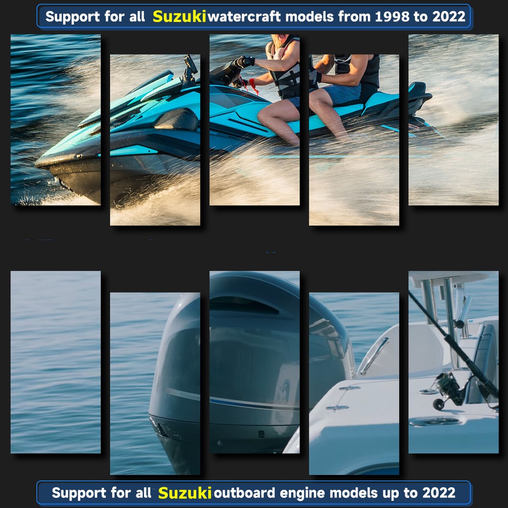 ANCEL MR500 For Suzuki Marine Diagnostic Tool Scanner Code Read Clear Data Flow