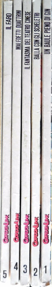 1991 GORDON LINK SEQUENCE LOT DART 1-5