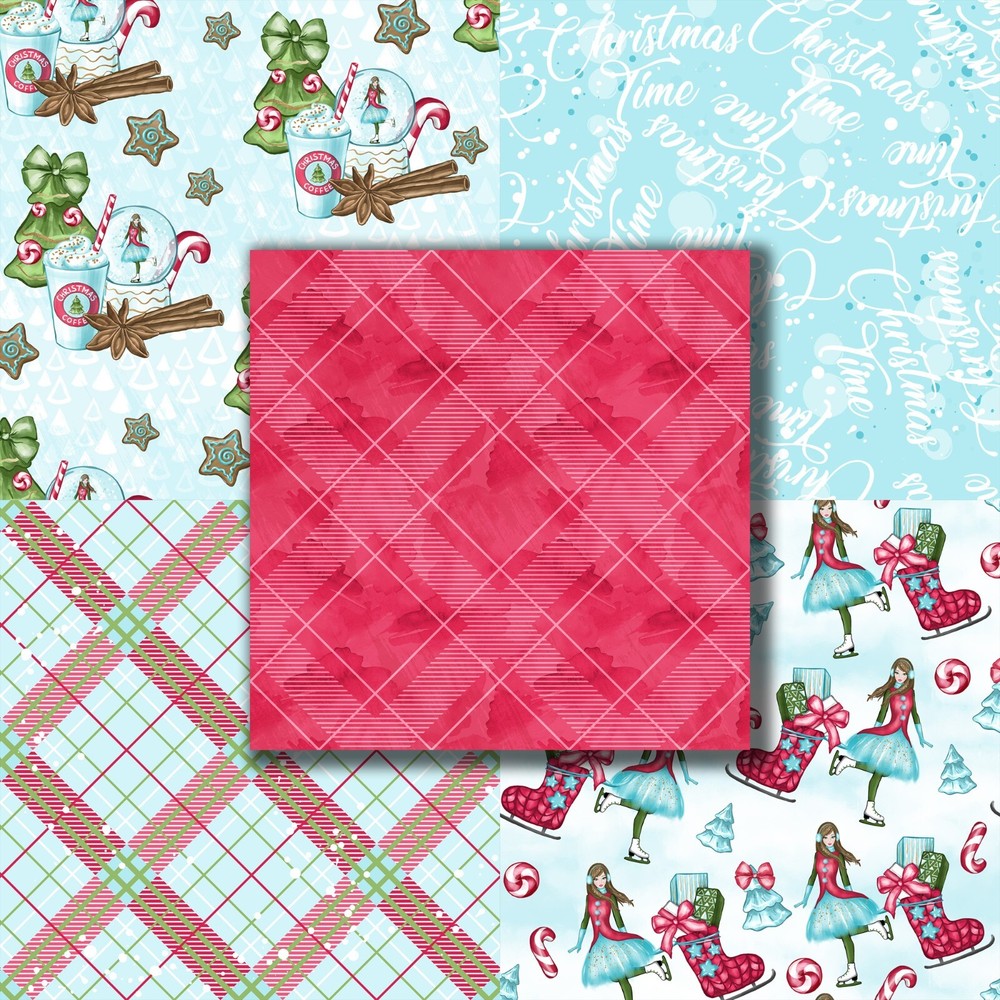 CHRISTMAS SKATING - Paper Pack