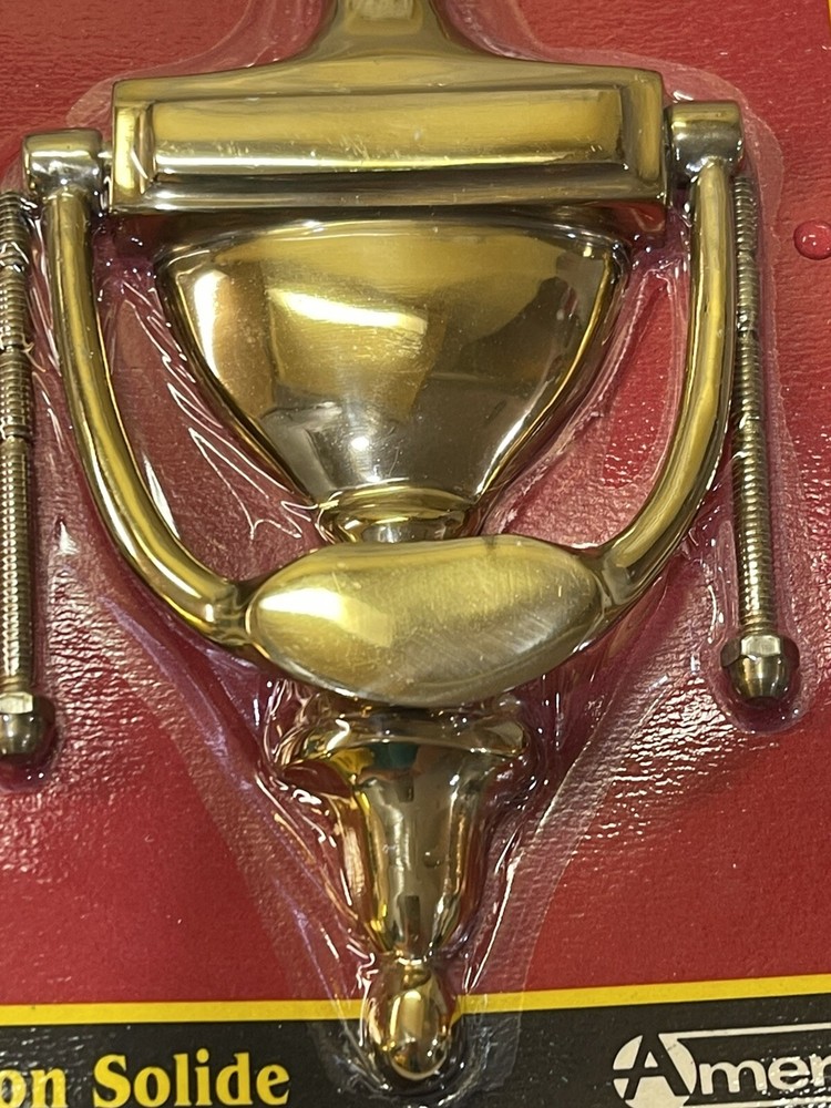 Amerock Solid Brass Doorknocker In Package