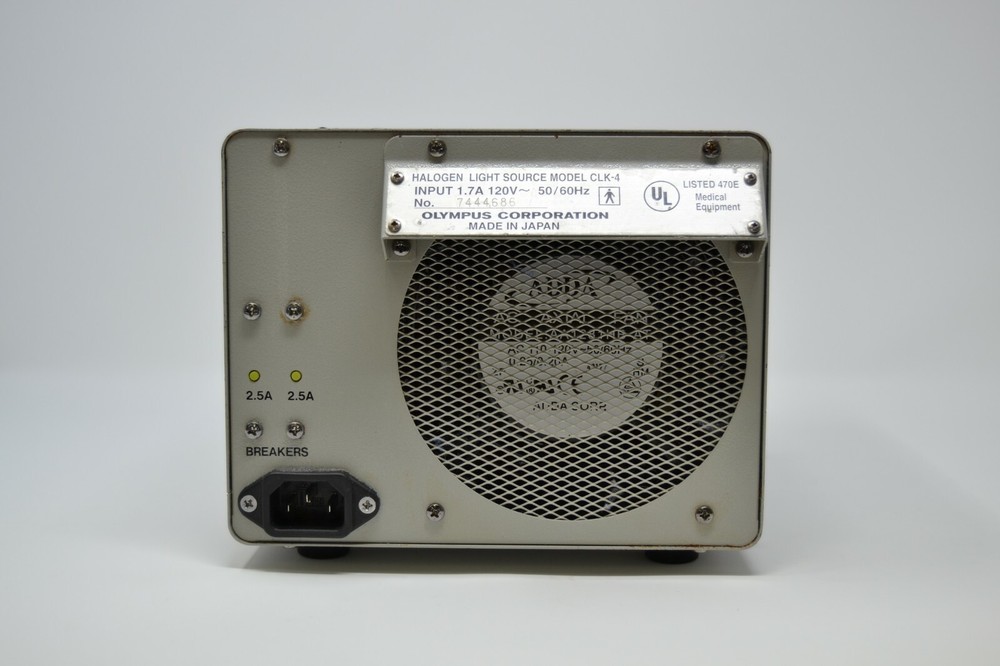 OLYMPUS CLK-4 HALOGEN LIGHT SOURCE SYSTEM COMPACT USED ENDOSCOPY SCOPE EQUIPMENT