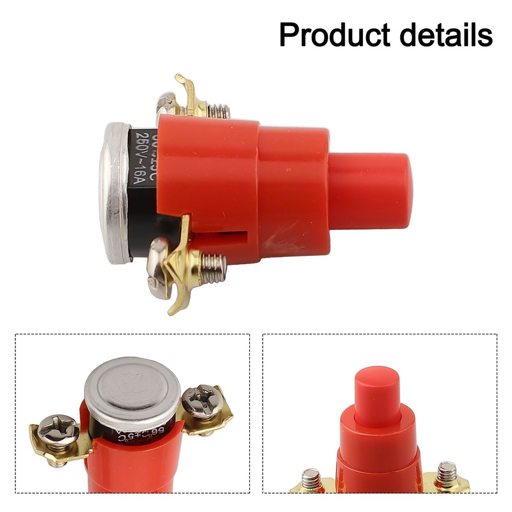 Adjustable Temperature 56°C Thermal Switch Replacement Total Width 33mm