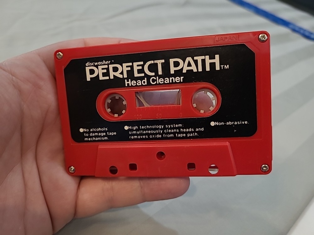 DiscWasher Perfect Path Cassette Deck Head Cleaner