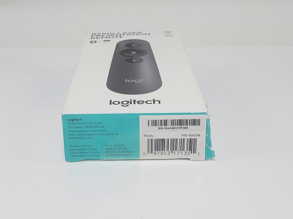 Logitech R500s Wireless Presenter - Laser Pointer PowerPoint Clicker USB