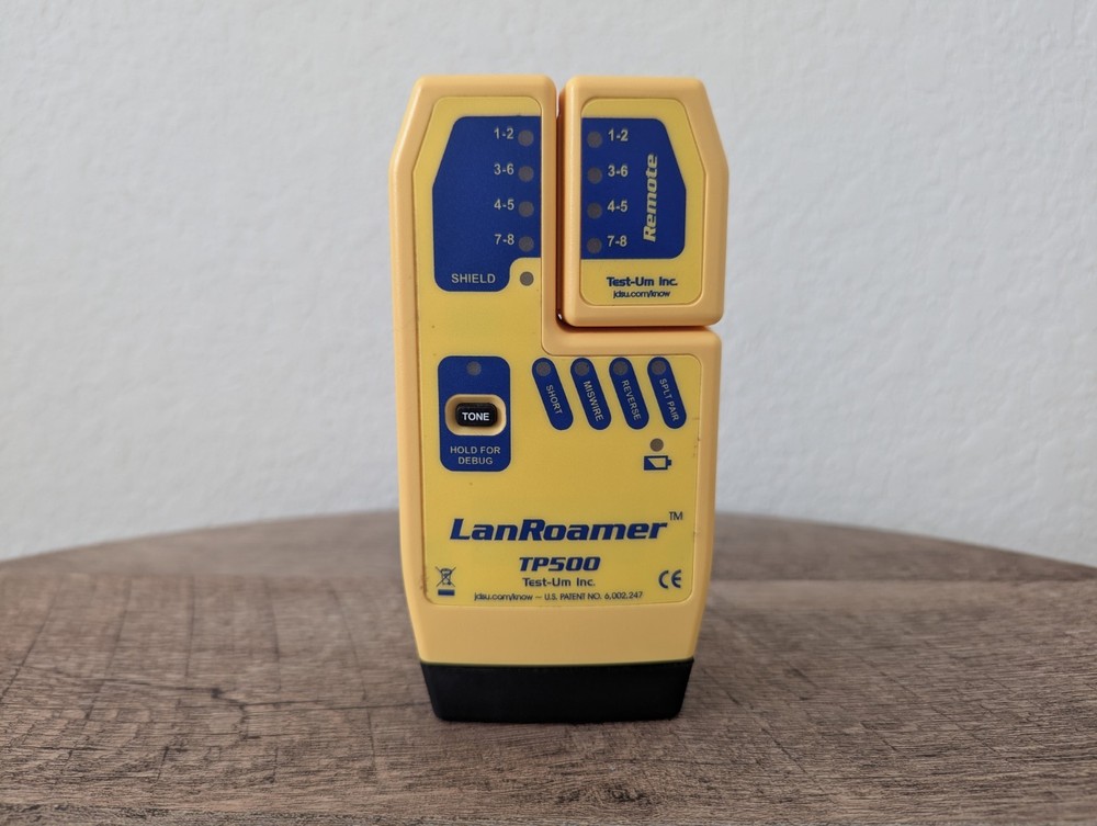 LanRoamer TP500 CAT5 Cable Tester (Tested )