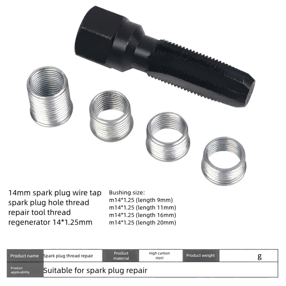 Precision Cutting Tool Re-thread Tap Thread Repair Tasks Black Oxide Treatment