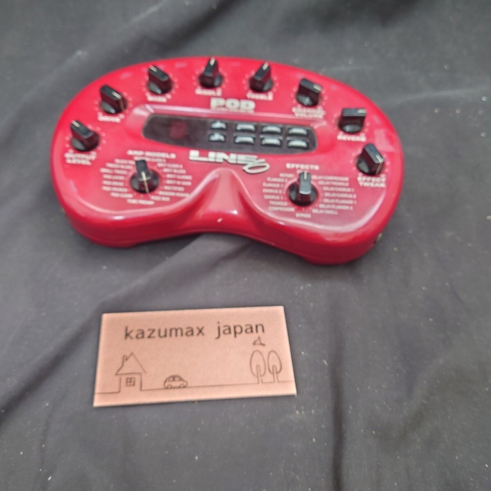 Line 6 POD Multi Effects Amplifier Ultimate Guitar Direct Untested