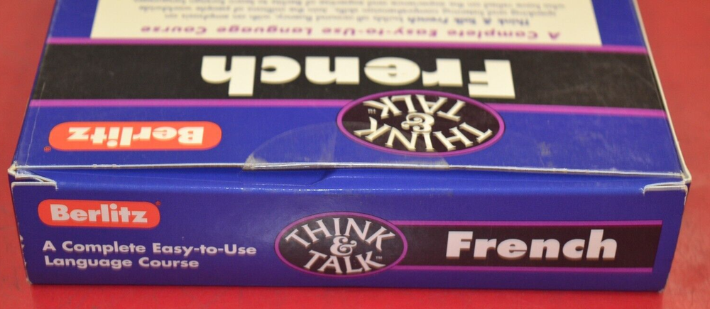 Berlitz Think & Talk French Version 2.0 (PC CD-ROM, 1997)