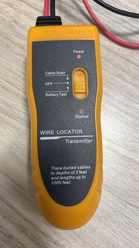 NOYAFA Underground Cable Locator Wire Tracer Detector Electrical USED