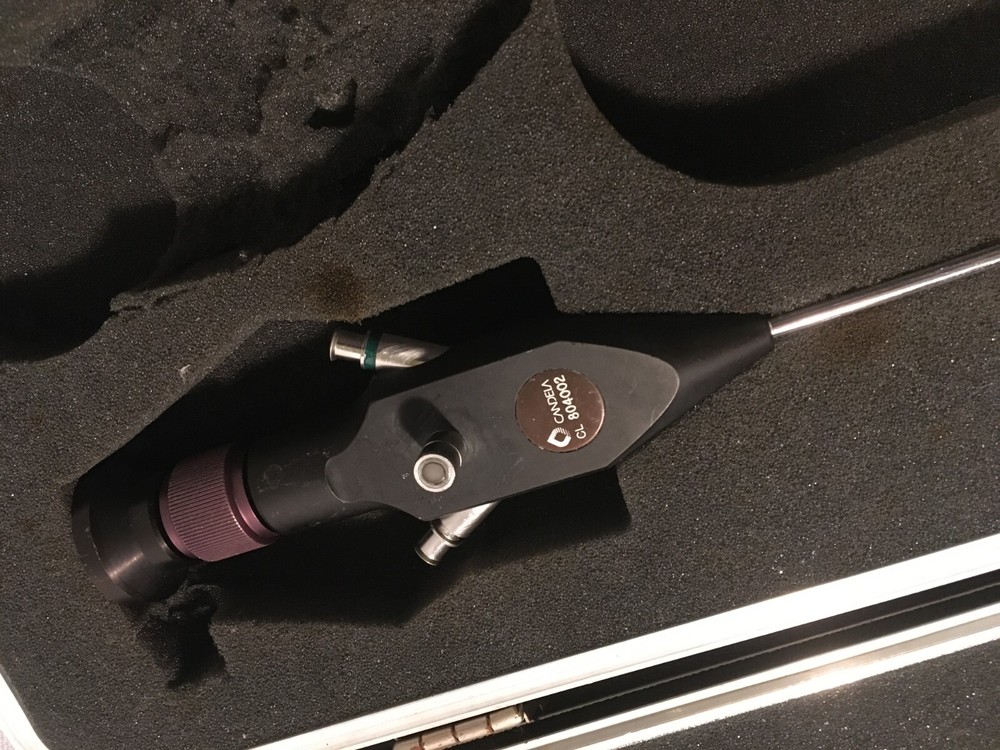 LaserTripter MiniScope includes 3 Adapters & Case. Applied Fiberoptics. Used