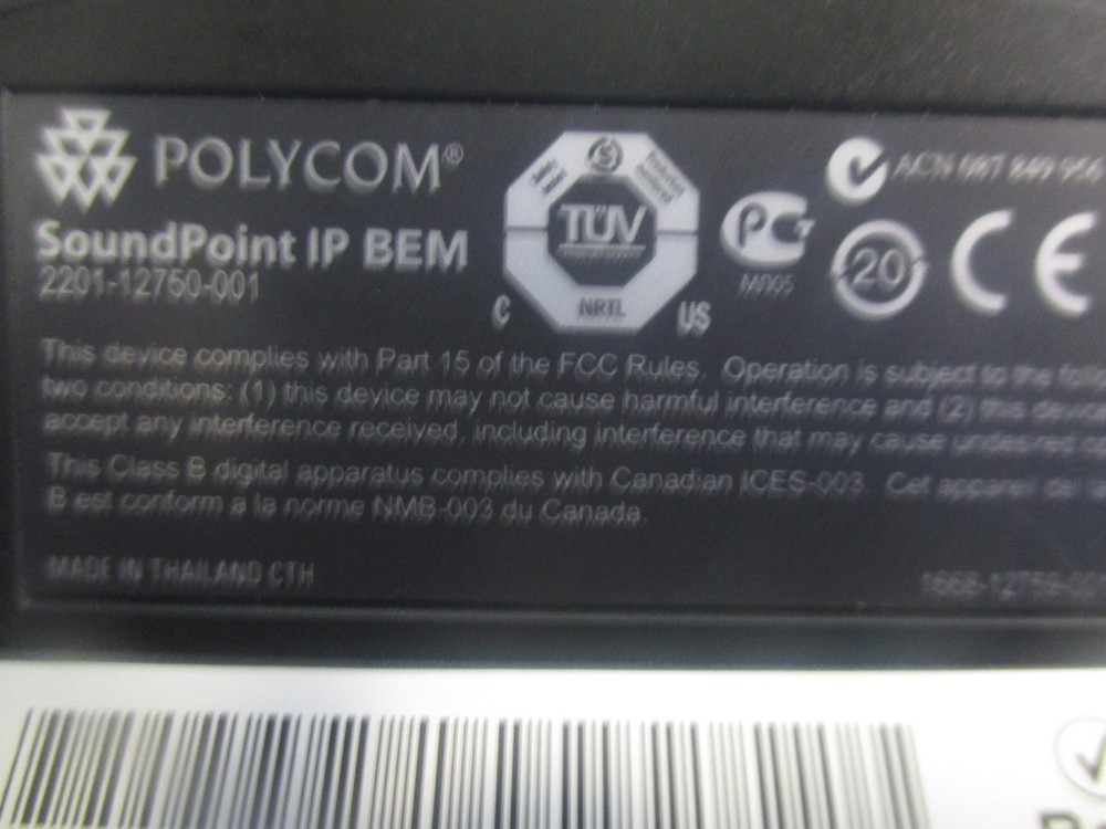 Polycom SoundPoint IP BEM Expansion Module