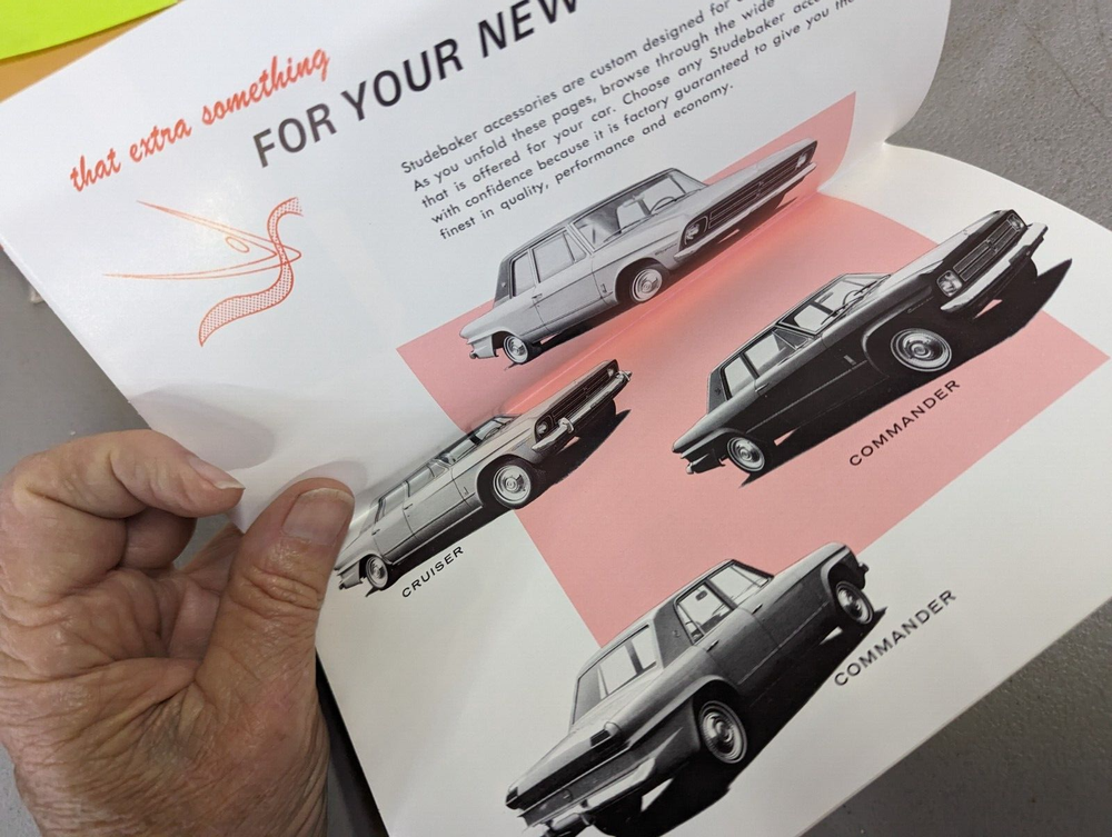 1966 Studebaker Accessory Booklet