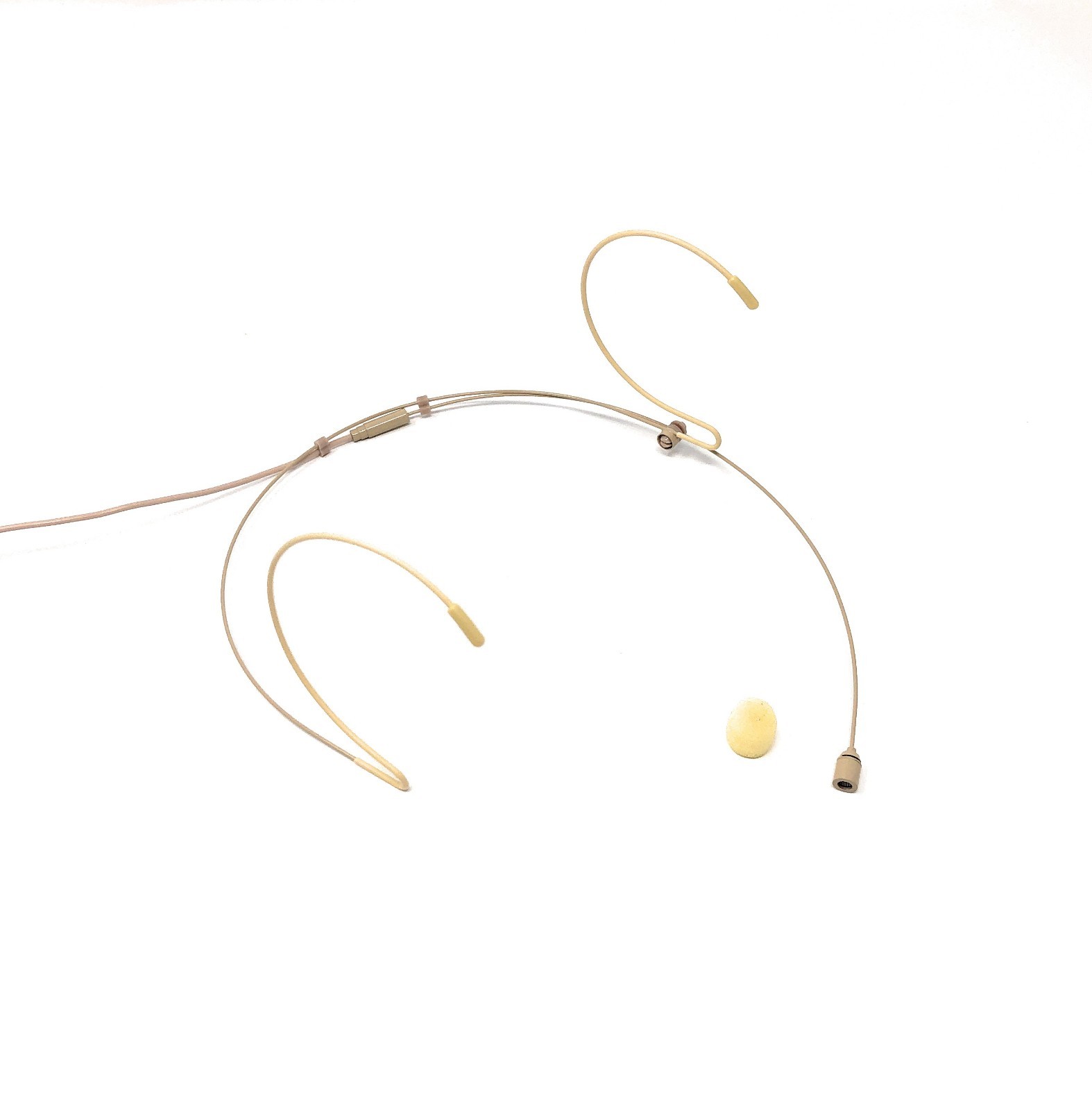 Double Earhook Headset Microphone with 4 pin XLR Connector for SHURE Wireless