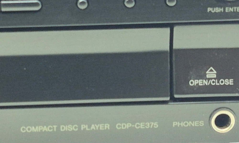 Sony CDP-CE375 Compact Disc CD Player 5 Disc Carousel Changer - CD Player Only