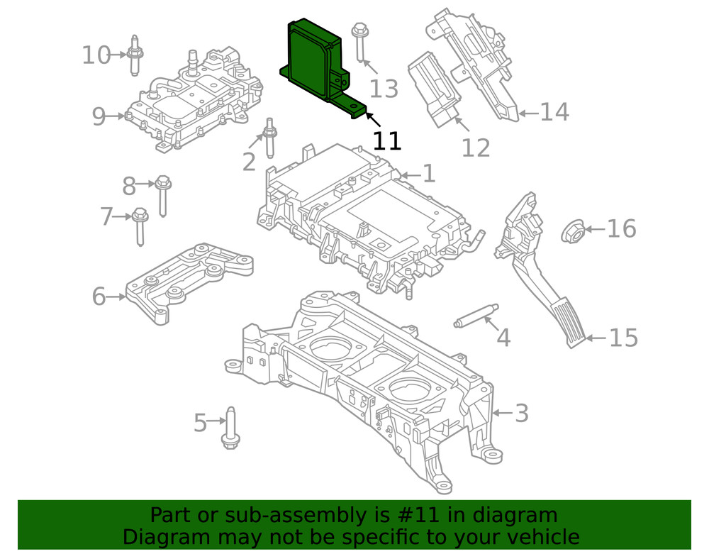 Genuine Ford Control Module LK9Z-14G672-G