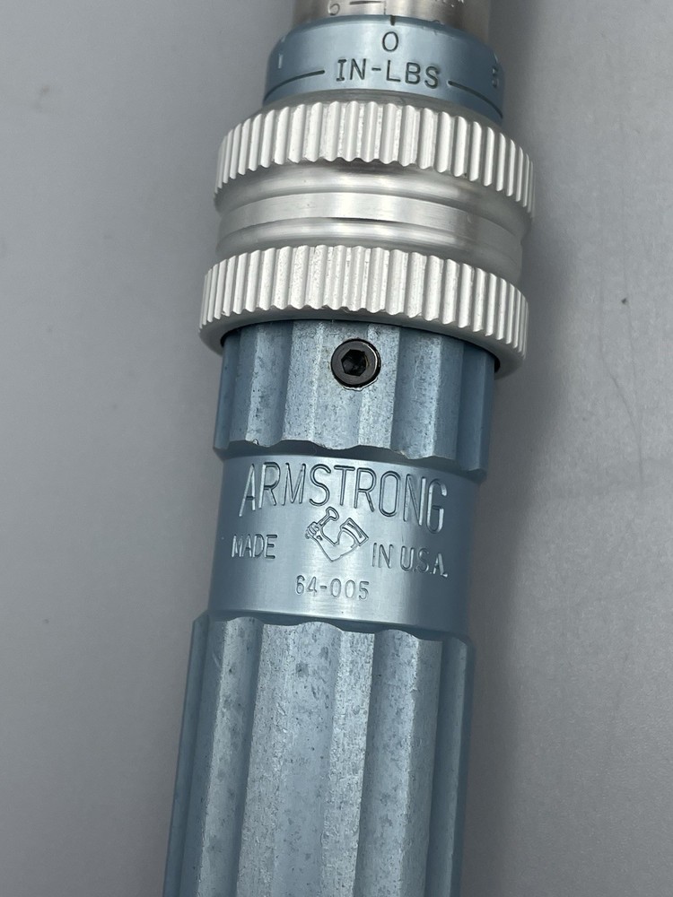 Armstrong Torque Screwdriver 64-004 Click Torque