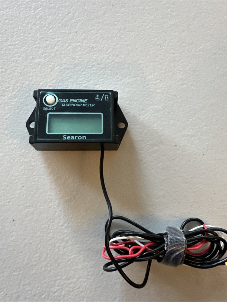 Searon digital tachometer and hour meter