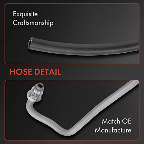 Power Steering Return Hose Line Assembly Compatible with Dodge Dakota,