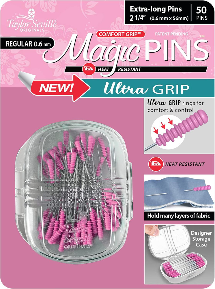 Magic Pin Ultra Grip Extra Long Regular 50Pc