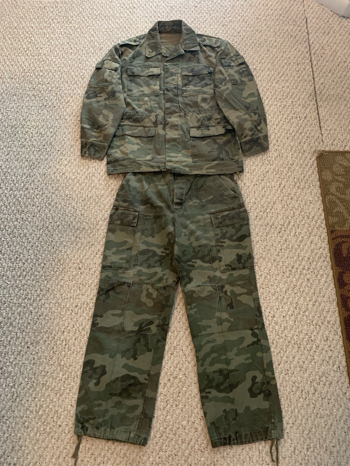Russian Woodland Unique Internal Troops Camo Uniform Complete Militsyia