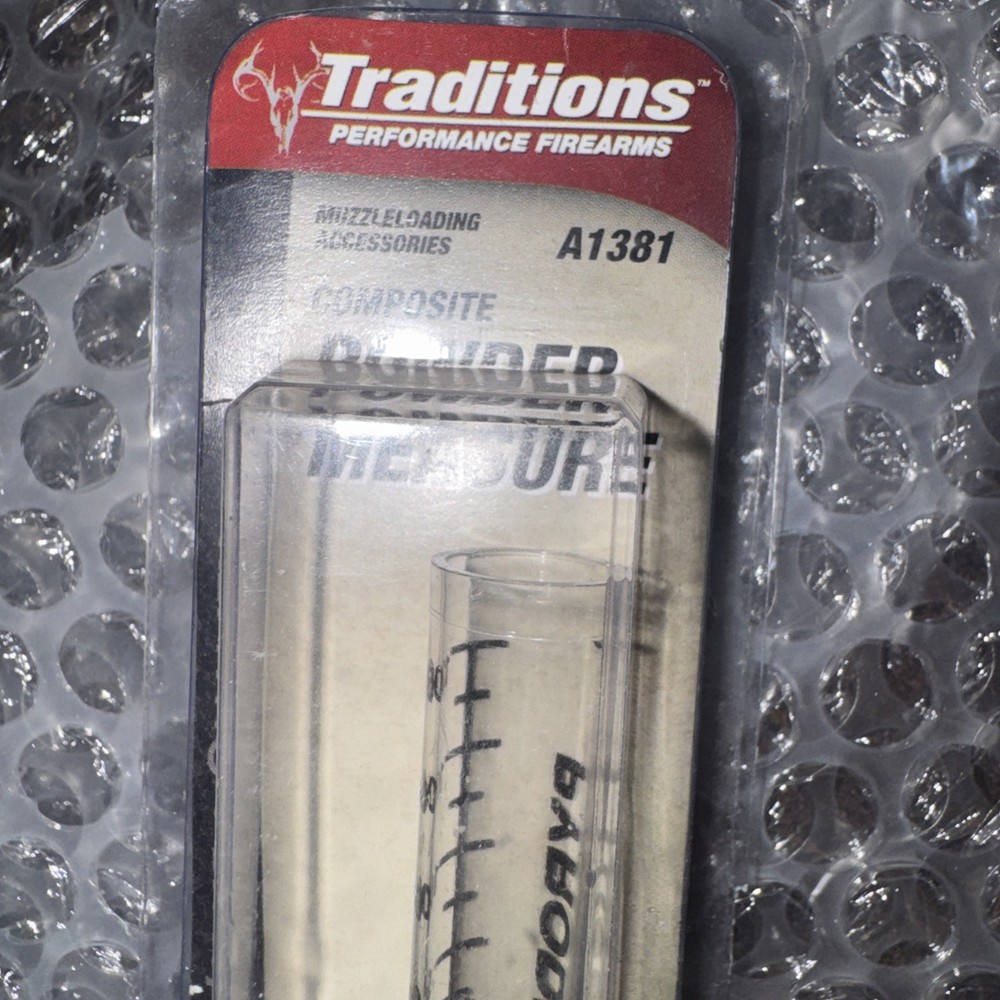 Traditions Muzzleloading Composite Powder Measure A1381 ~ FREE Ship