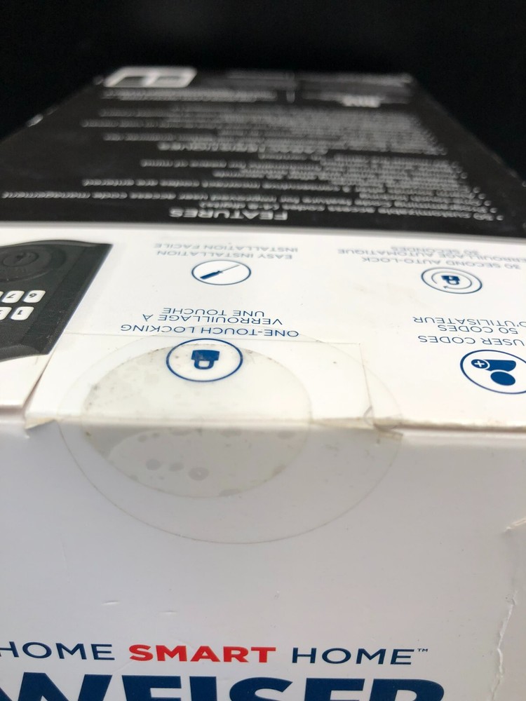 WEISER Smartcode: Keypad Electronic Deadbolt - 50 User Codes *NEW, SEALED*