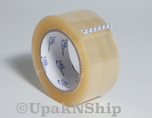 2 Mil Clear Carton Sealing Packing Packaging Tape 2" x110 y UpakNSeal 330 feet