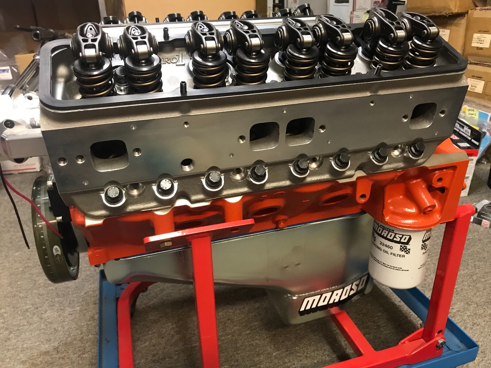 372 C.I. SMALL BLOCK CHEVY BLOWER SUPERCHARGER MOTOR COMPLETE NEW