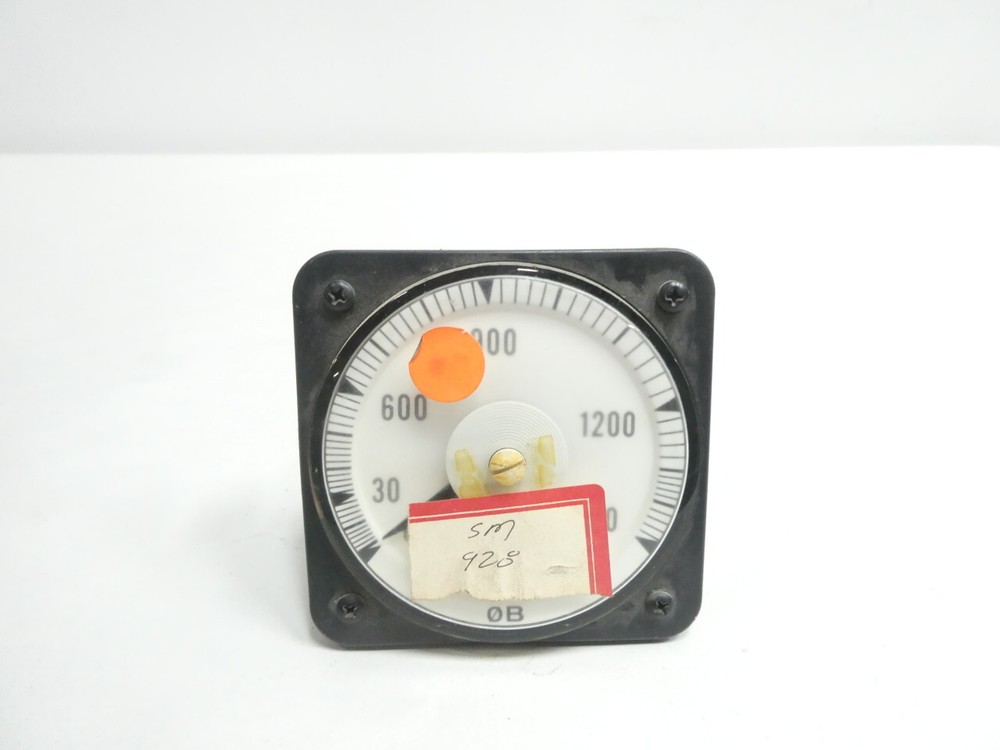 Eil Instruments AB-40 Ammeter 0-1500a Amp