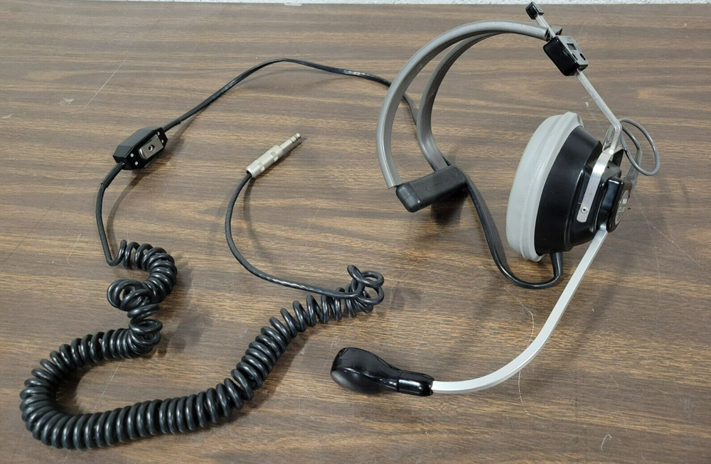 Vintage Telex CS-83 Professional Headset w/ Microphone