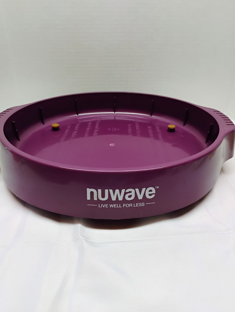 NuWave Pro Plus Oven Replacement Parts Bottom Base ONLY Purple 20619