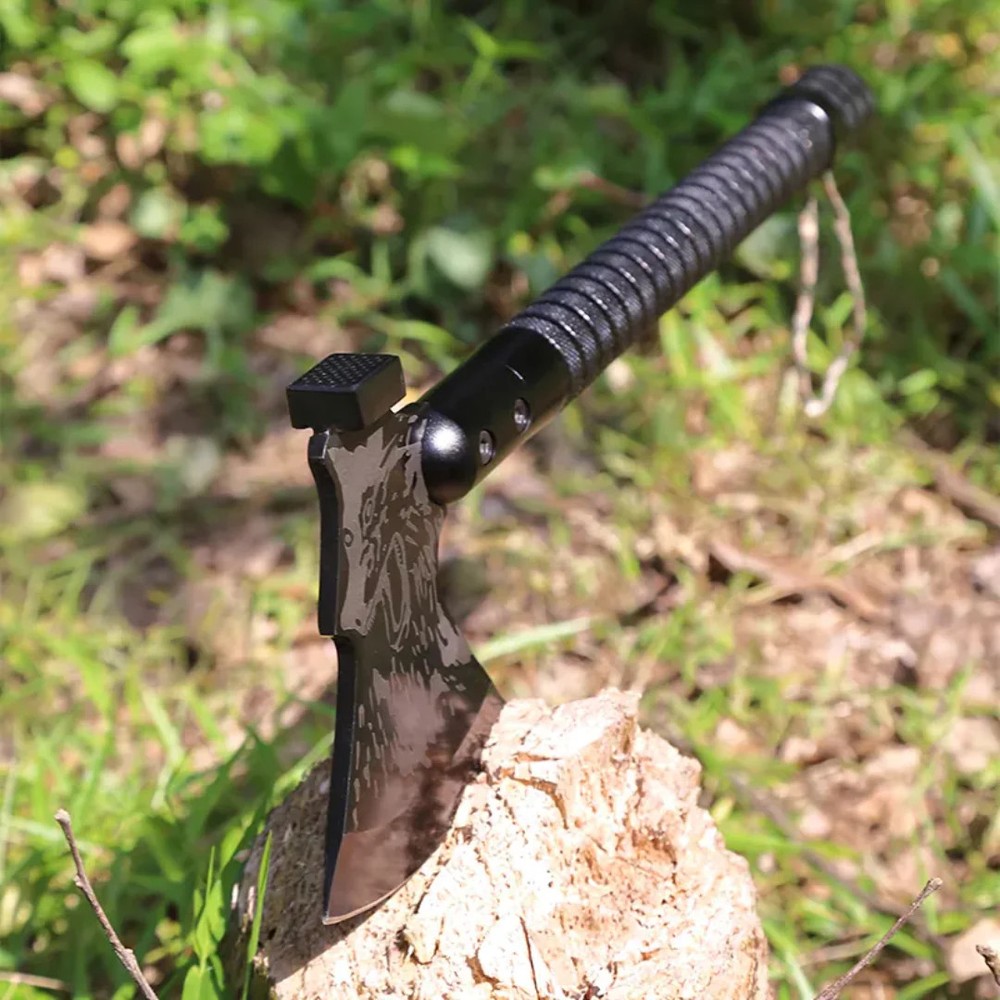Wolf Tactical Survival Axe – Rugged Outdoor Tool | PrepPro