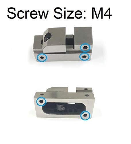 1 Inch Precision Parallel Screwless Vise - High Accuracy Metalworking Tool