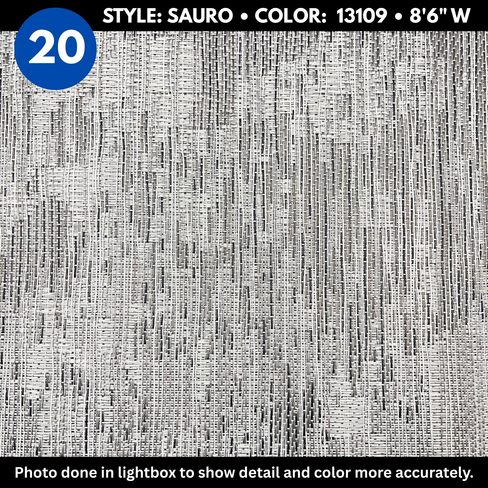 Woven Vinyl Flooring | Samples - 4.5" X 4.5" - Samples 1 -24