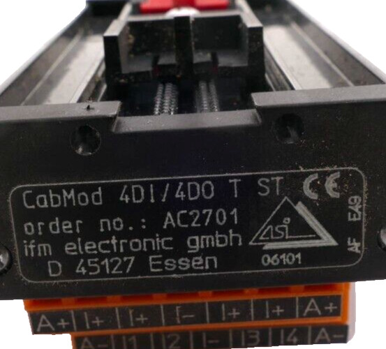 Ifm ecosys AS-Interface Control Cabinet Module CabinetModule 4DI 4DO T ST | AC2701