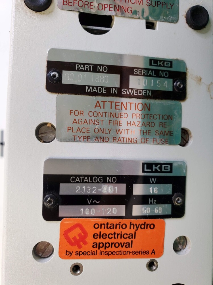 LKB Bromma 2132 Microperpex Peristaltic Pump