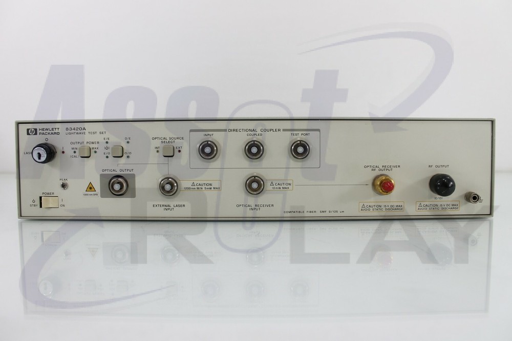 HP 83420A Lightwave Test Set - with functional test!