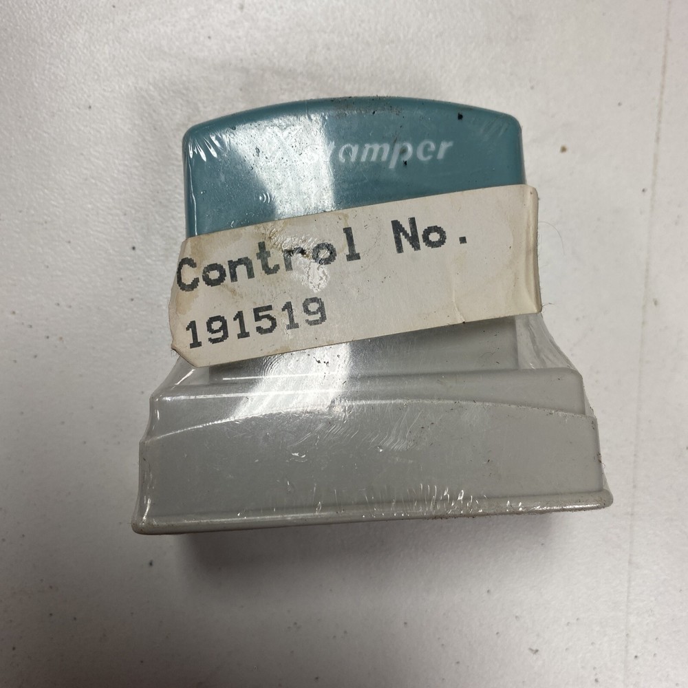 X Stamper Controller Copy Pre-Inked, Red, Stock No. 191519