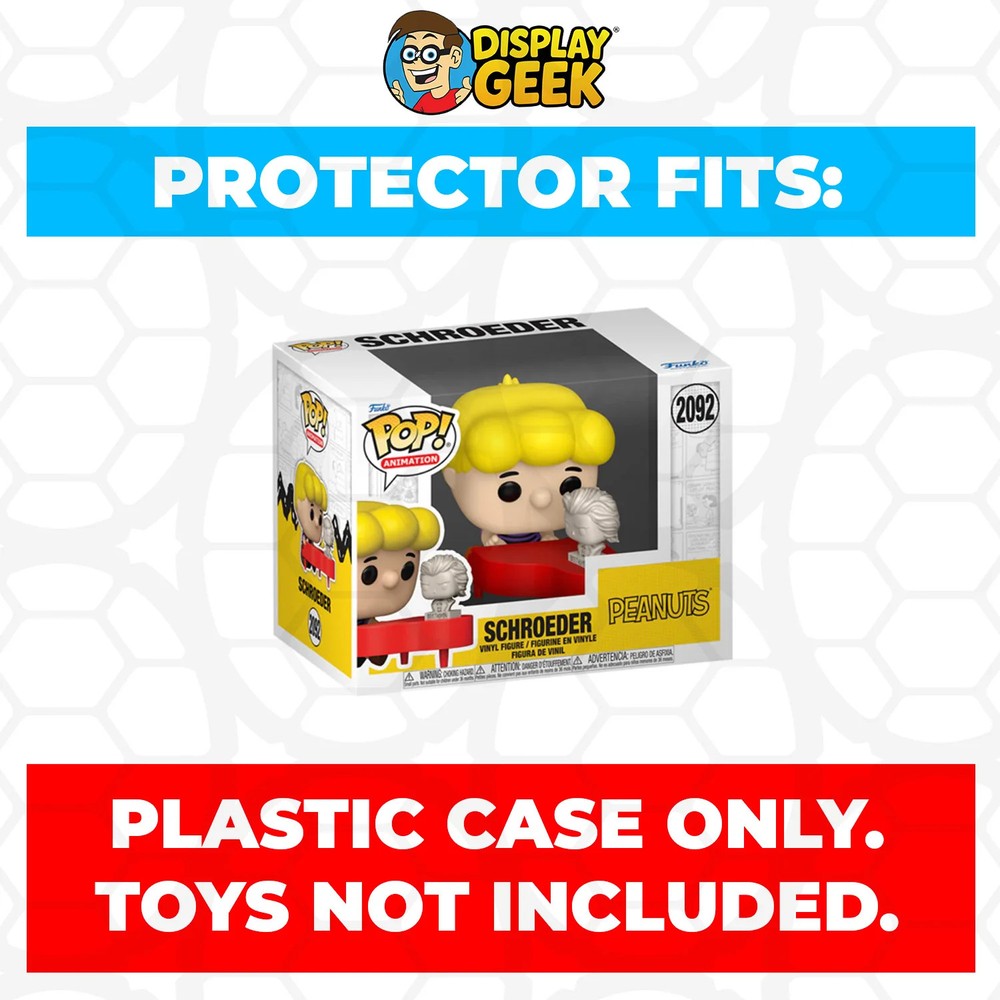 Pop Protector for Peanuts - Schroeder #2092 Funko Pop Premium