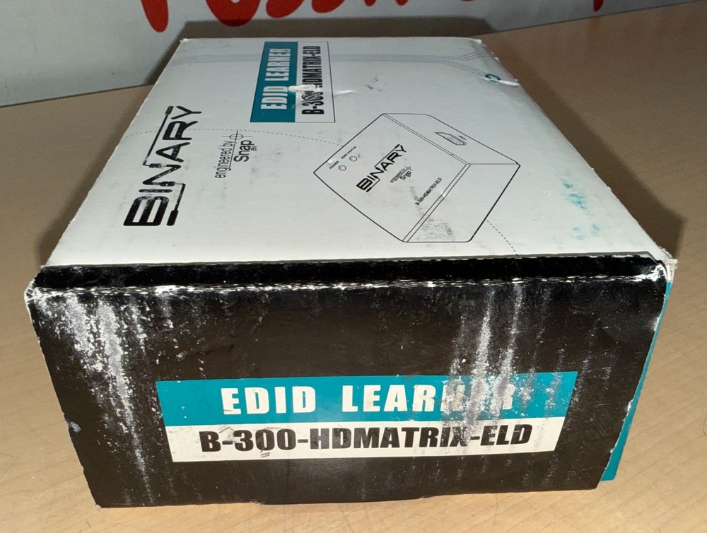 The Binary B-300-HDMATRIX-ELD 300 Series EDID Learning Device