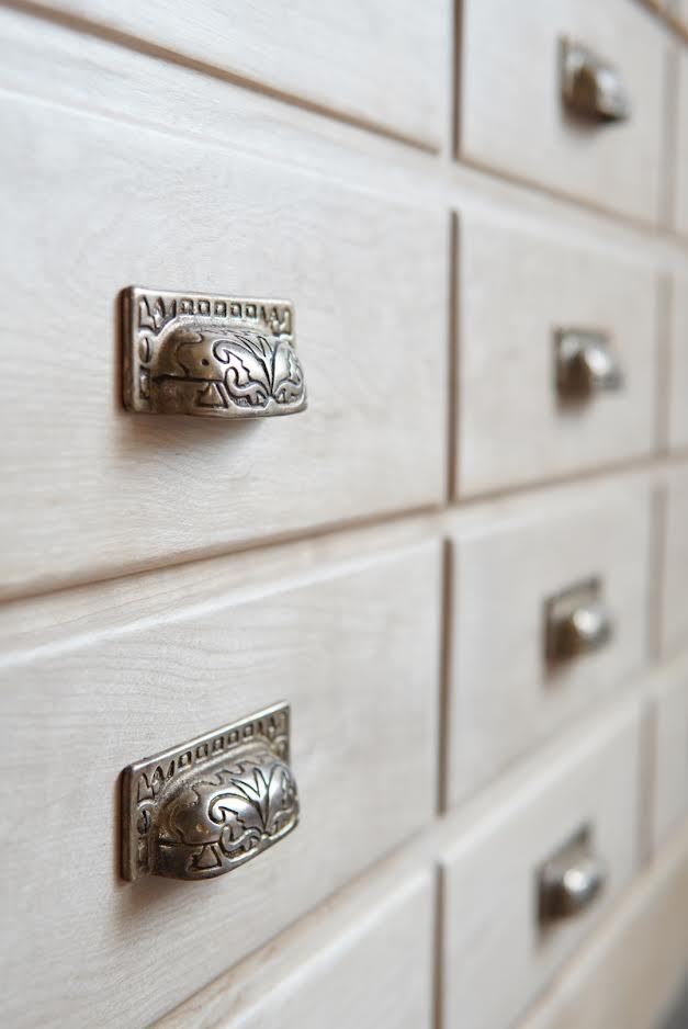 2-7/8" Eastlake Solid Cast Bin Pull - Ready to Patina Polished Brass