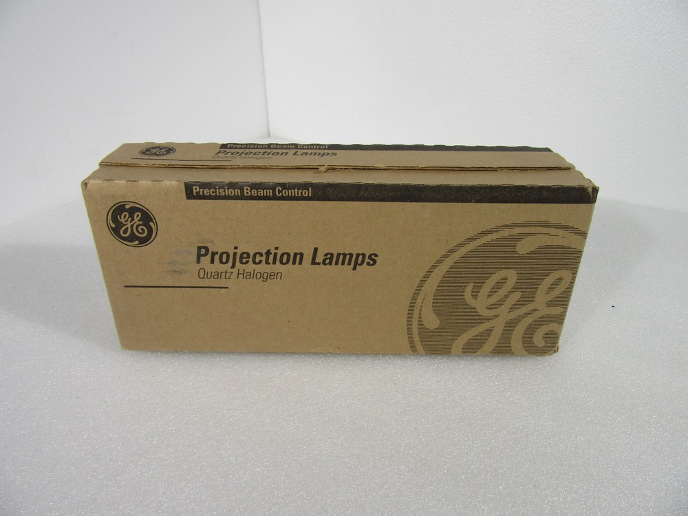 GE PRECISION BEAM CONTROL QUARTZ HALOGEN PROJECTION LAMPS - 10 PACK