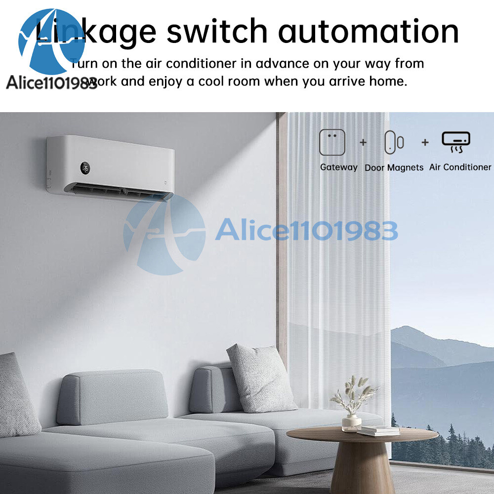 eWeLink/Tuya Smart WIFI Door Window Sensor Open Close Detector App Notification